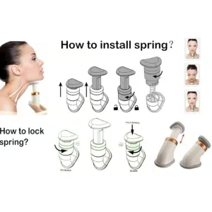 Double Chin Up Massager & Jawline Exerciser (1 Pc)