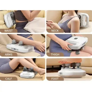 6 Heads Massage Gun Machine for Pain Relief