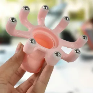 Scalp Relax Octopus Massager, Octopus Claw Head Massager Long Lasting Ergonomic for Adults for Abdomen