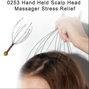 Hand Held Scalp Head Massager Stress Relief