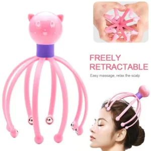 Octopus Stress Relief Therapeutic Scalp Massager