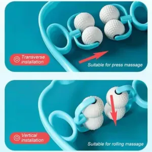 Premium Dual Roller Neck and Shoulder Massager (1 Pc)