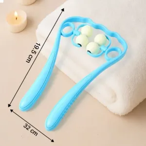 Premium Dual Roller Neck and Shoulder Massager (1 Pc)