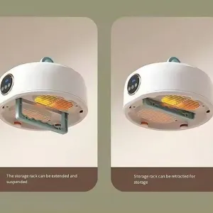 Portable Clothes Dryer, Mini Laundry Dryers with Low Noise (1 Set)