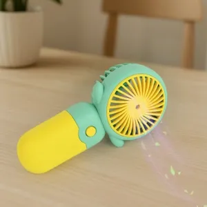 Rechargeable Mini Handheld Fan (1 Pc)
