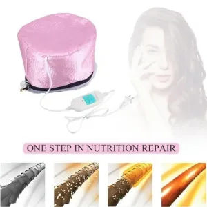 Thermal Head Spa Cap Treatment with Beauty Steamer Nourishing Heating Cap