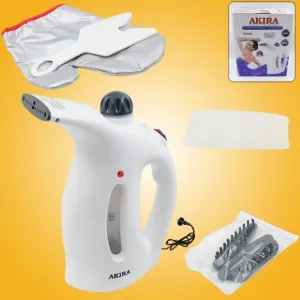 Portable Handheld Garment & Facial Steamer (1 Pc)