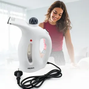 Portable Handheld Garment & Facial Steamer (1 Pc)
