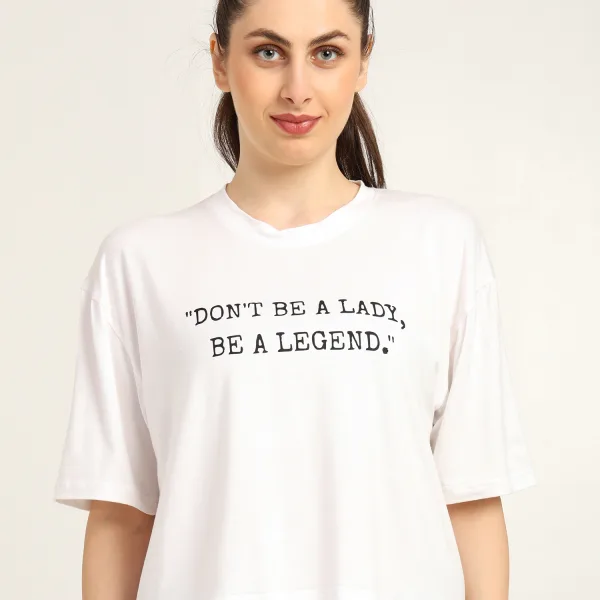 Women Oversized Bamboo T-Shirt – Soft, Breathable & Sustainable Fit