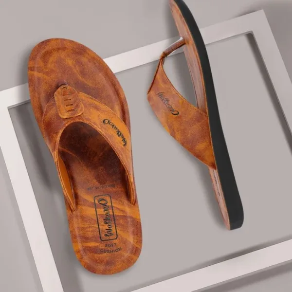 Walkaroo styles man flip flops