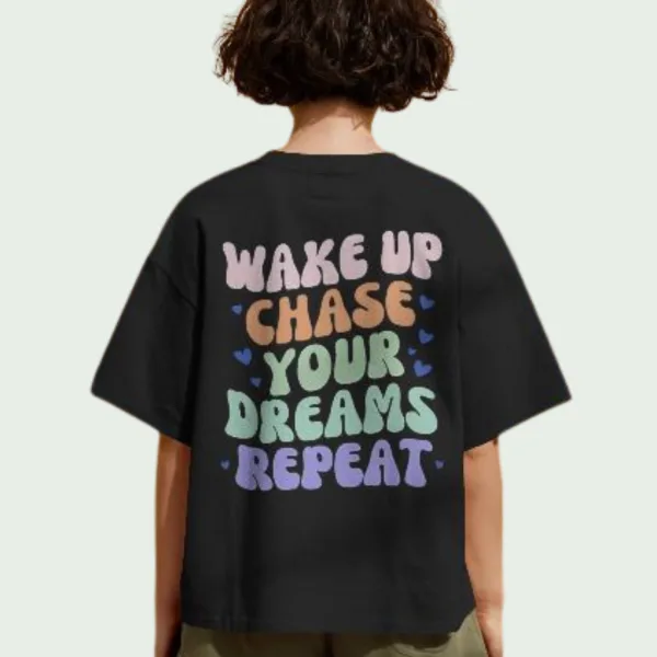 Women's Graphic Printed Cotton Short Sleeve Shirt