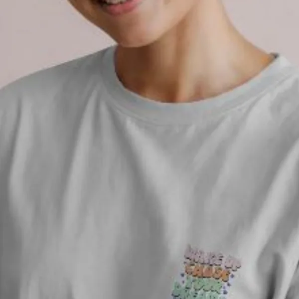 Women's Graphic Printed Cotton Short Sleeve Shirt