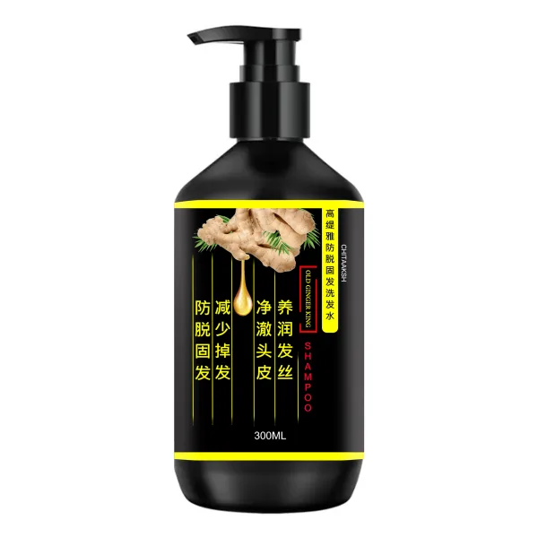 Organic ginger hair growth shampoo for men and women 300ml