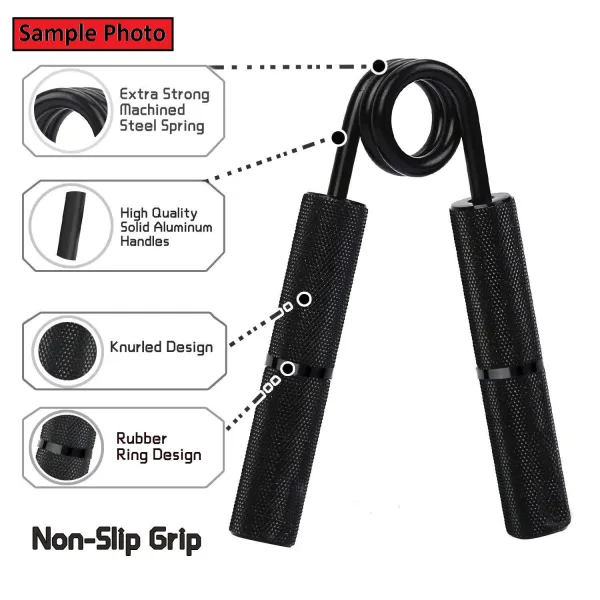 200 LBS Metal Hand Gripper for Forearm and Wrist Strength