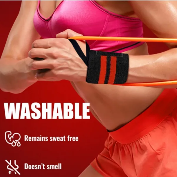 Gym Wrist Support Straps for Heavy Weight Lifting