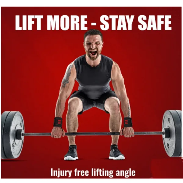 Gym Wrist Support Straps for Heavy Weight Lifting