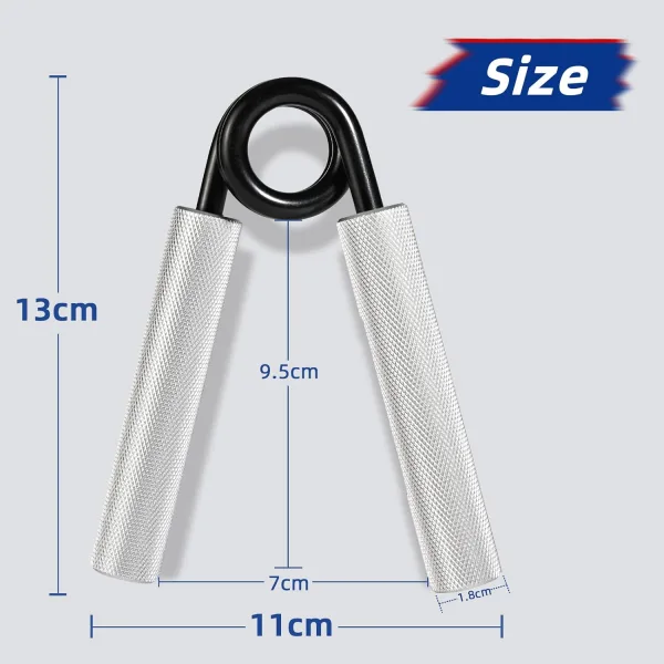 200 LBS Heavy Duty Metal Hand Gripper for Strength Training