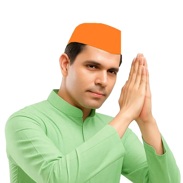 Orange Ghandi Neharu caps for men and women