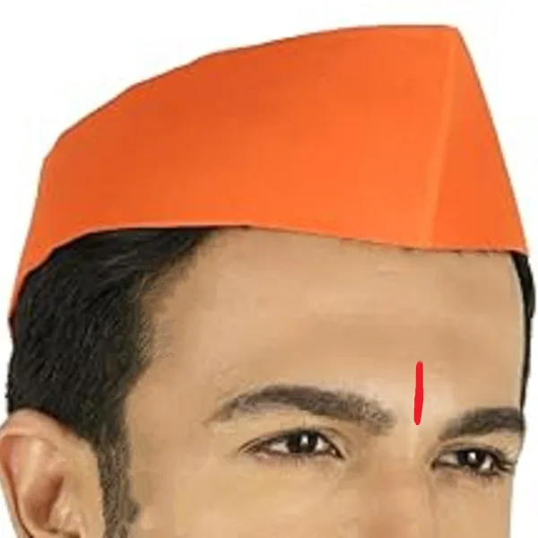 Orange Ghandi Neharu caps for men and women