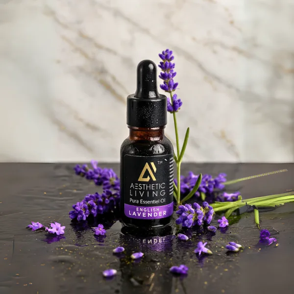 Pure English Lavender Essential Oil 15ml for Aromatherapy