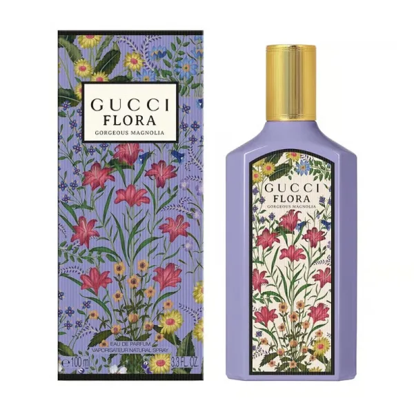 Gucci Flora Gorgeous Magnolia women perfume soft floral scent