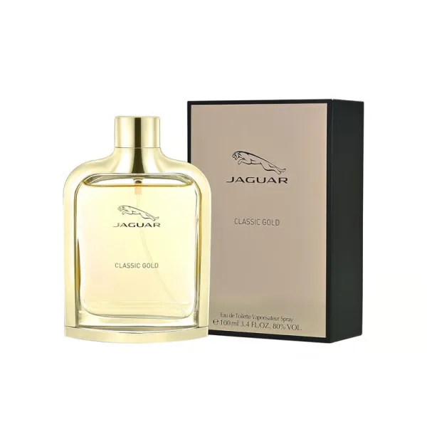 Jaguar Classic Gold EDT men perfume smooth aromatic fragrance