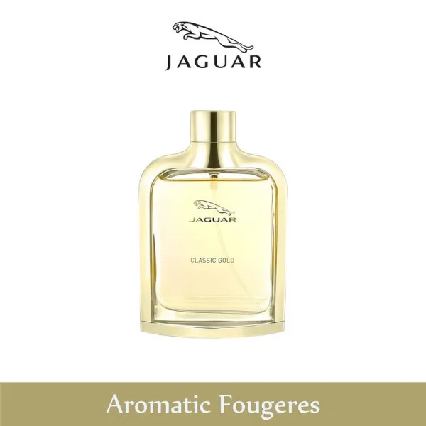 Jaguar Classic Gold EDT men perfume smooth aromatic fragrance