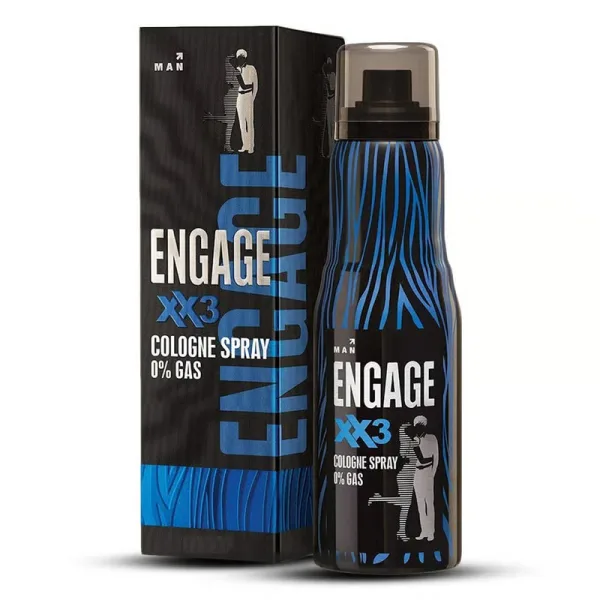 Engage XX3 men cologne spicy woody no gas skin friendly scent