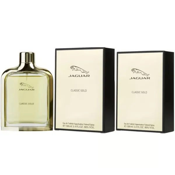 Jaguar Classic Gold EDT for men elegant daily wear fragrance
