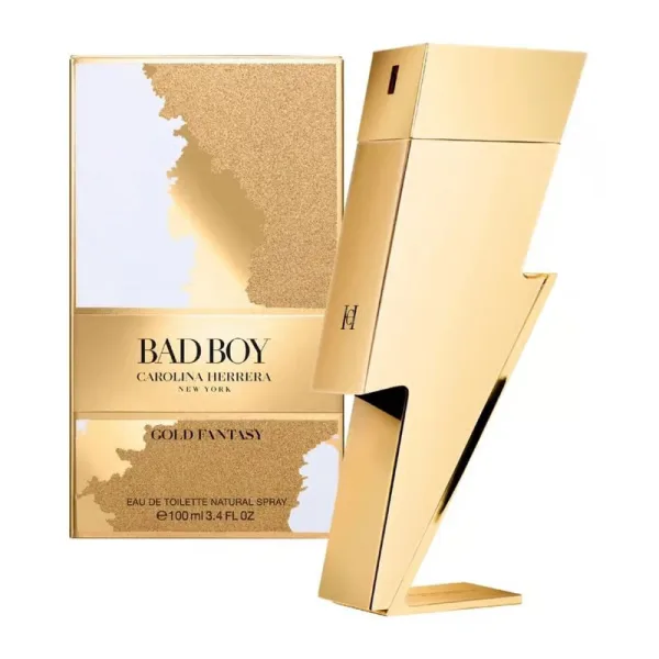 Carolina Herrera Bad Boy Gold fantasy men perfume bold scent
