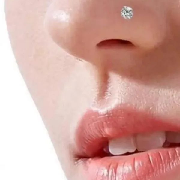 Beautiful Gold Plated Nose Pin Wedding Nose Ring Fashion Gift Jewellry