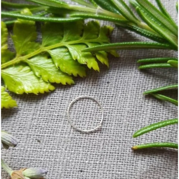 GIRLS Nose RING DOUBLE Diamond Nose pin For Women and Girl PACK OF 1