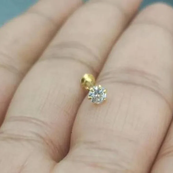 Single Nose Pin – Nug Design (Pack of 1)