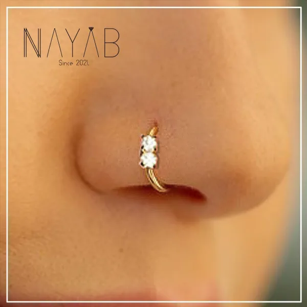Elegant Nose Ring – Nug Design