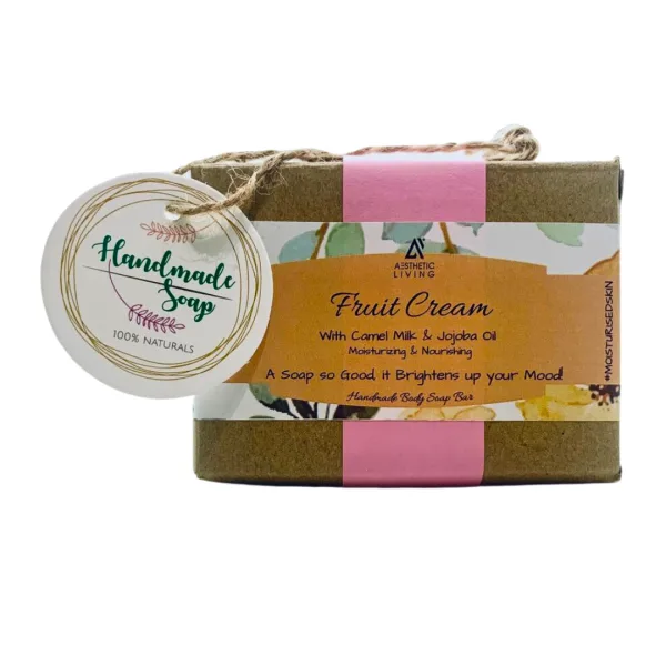 Camel milk handmade soap with jojoba oil for deep moisturising