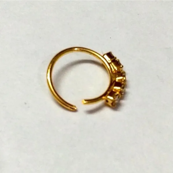 Moonbeam Diamond Nose Ring OLE 5 NUG Diamond Nose RING For Women and Girl PACK OF 1