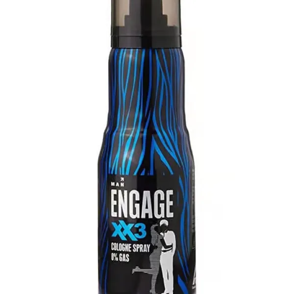 Engage XX3 Cologne Spray for Men (135ml) – Spicy & Woody Fragrance | Buy 1 Get 1 Free Offer