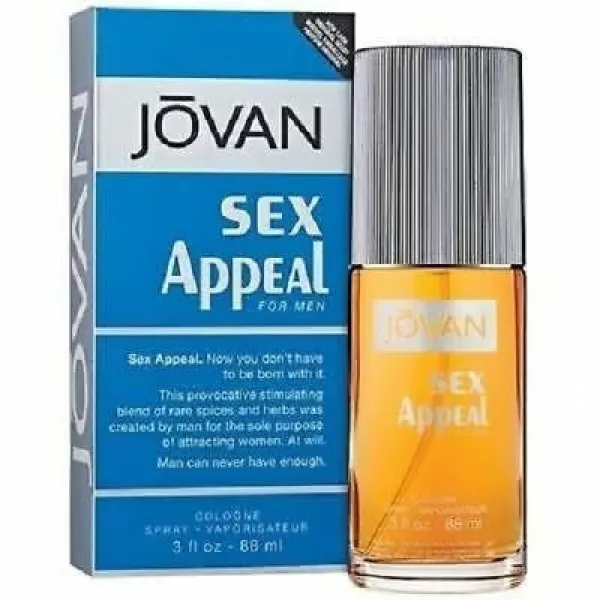Jovan Sex Appeal Woody Spray For Men, 88Ml Perfume