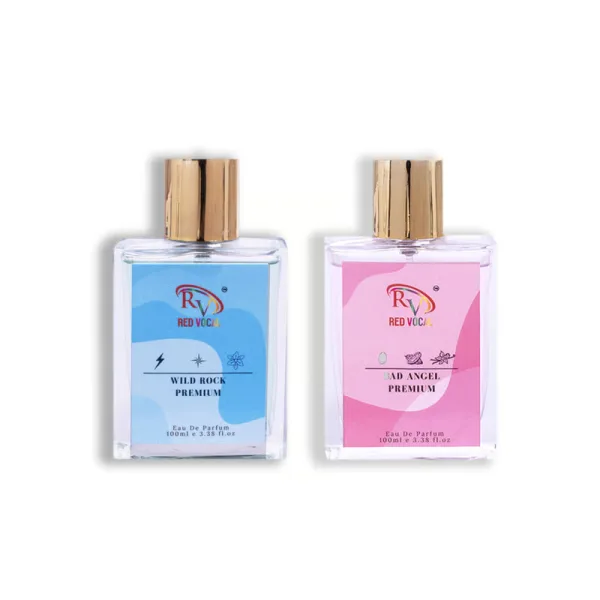Red Vocal Wild Rock Premium (Men) with Bad Angel Premium (Women) 100ml Perfume Spray