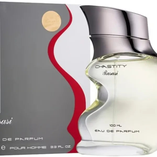Rasasi Chastity Eau De Parfum for Men – 100ml | Long-Lasting Masculine Fragrance | Premium Perfume for Men | Imported EDP Spray