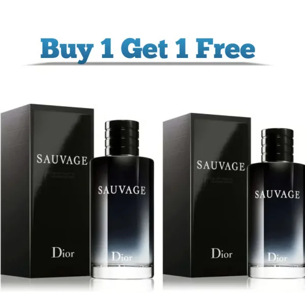 Dior Sauvage Eau de Toilette for Men 100ml - Buy 1 Get 1 Free