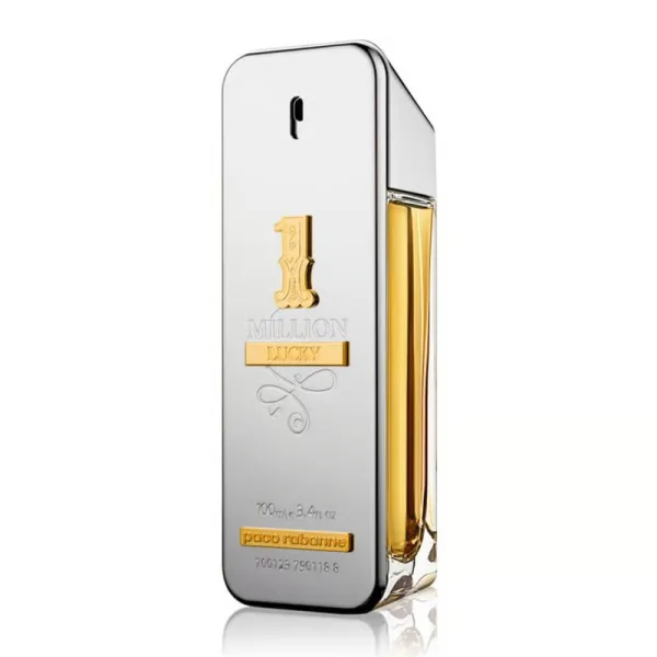 Paco Rabanne 1 Million Lucky Eau De Toilette for Men, 100ml Men Perfume Paco Rabanne Perfume