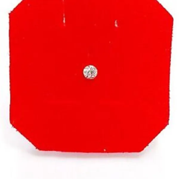 Beautiful Silver Wedding AD Nose Pin