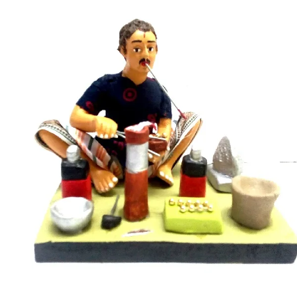 Artisan Clay Handicraft Decorative Ethnic Home Accent