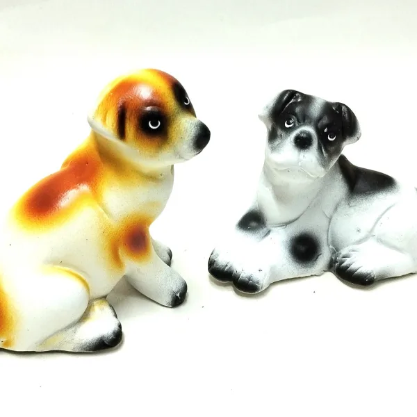 Simonart Clay Dog Figurine Handicraft Home Decor