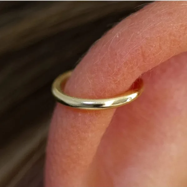 Moonbeam Diamond Nose Ring Single Diamond Nose RING For Women and Girl PACK OF 1