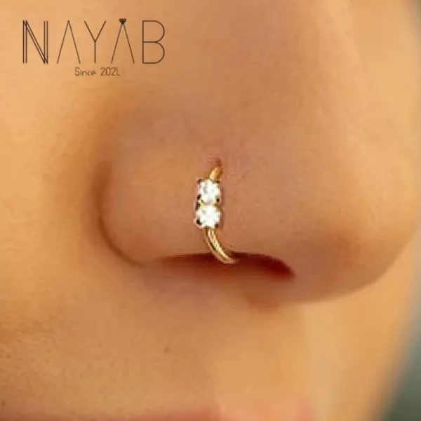 Stylish Nugget Nose Ring