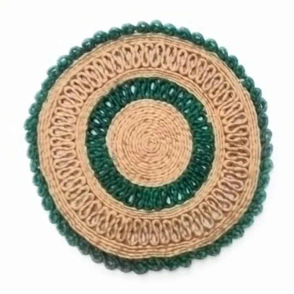 Jute Handicraft Carpet Decorative Floor Decor