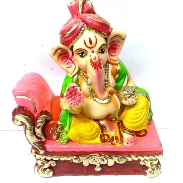 Ganapathy Clay Craft Decorative Handicraft