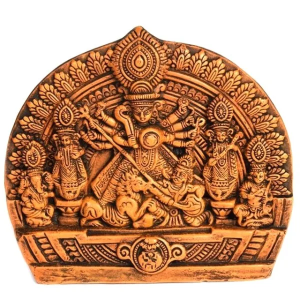 Durga Maa Clay Idol Traditional Handicraft